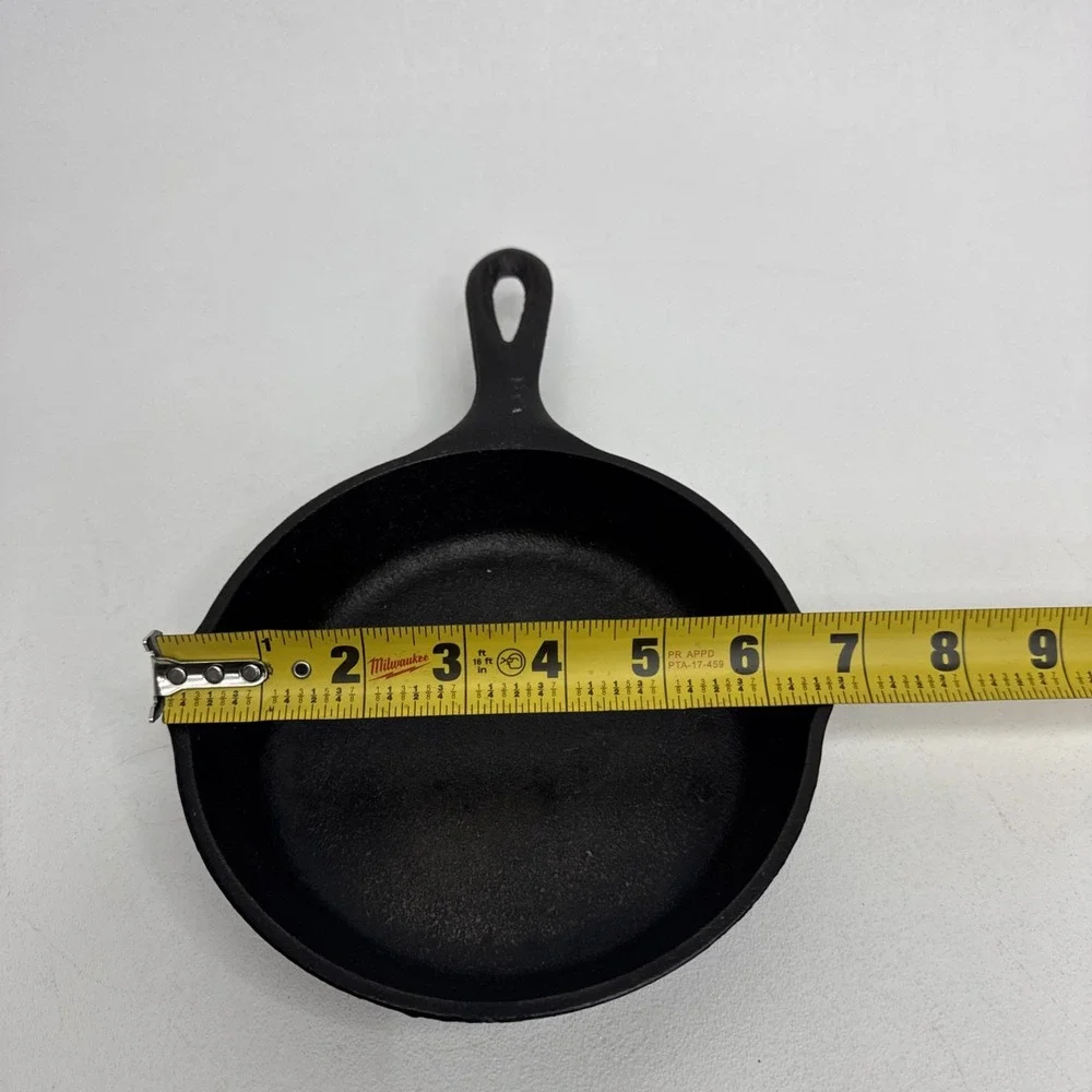 Vintage Lodge #3 Cast Iron Skillet 6.5 inch Egg-in-Pan Logo 3SK